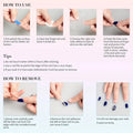 10 PCS Luxury Handmade Press on Nails Duckbill Style