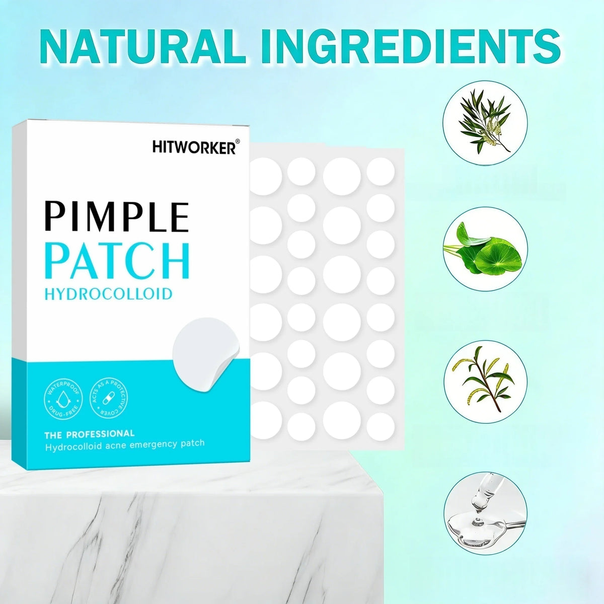 144/360/720pcs Hydrocolloid Acne Pimple Patches
