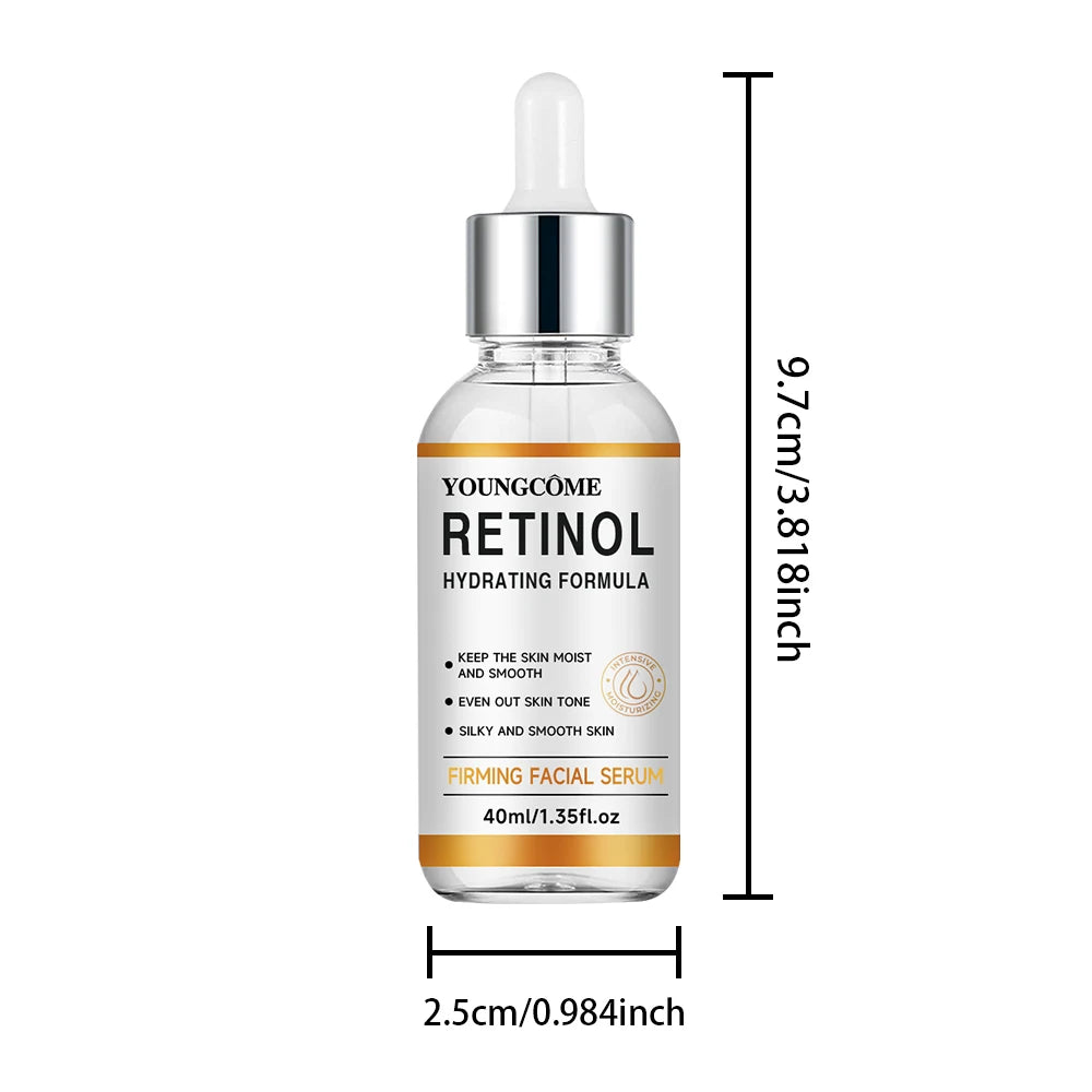 Retinol Anti Aging Removal Wrinkle Serum Firm Lift Fade Fine Lines Moisturizing Face Essence Skin Care Brighten Repair Cosmetic