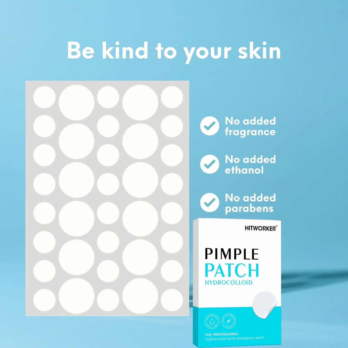 144/360/720pcs Hydrocolloid Acne Pimple Patches