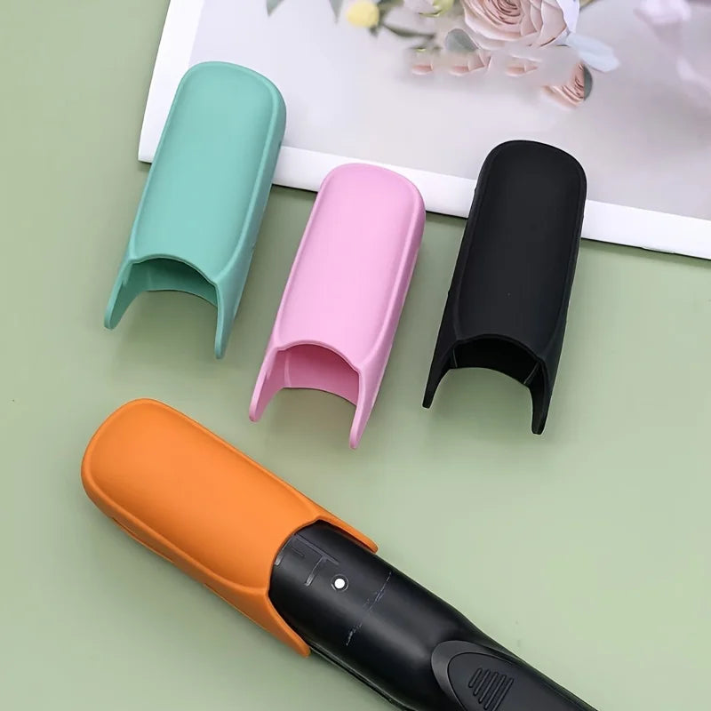 Heat Resistant Mat Pouch for Hair Tools (Flat Iron & Curling Iron Heat Pad, Portable Heat Mat Cover for Countertop Straightener)
