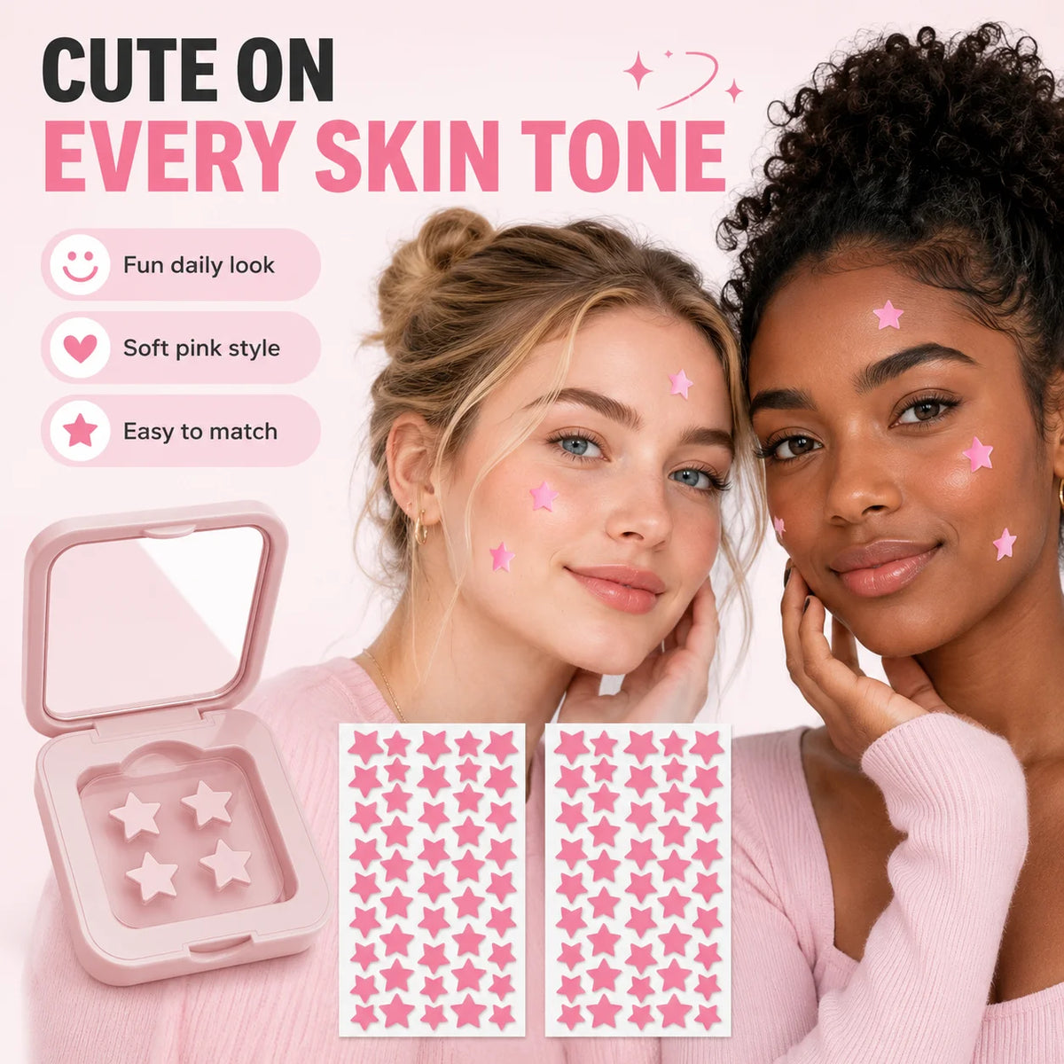 140pcs Pink Pimple patch