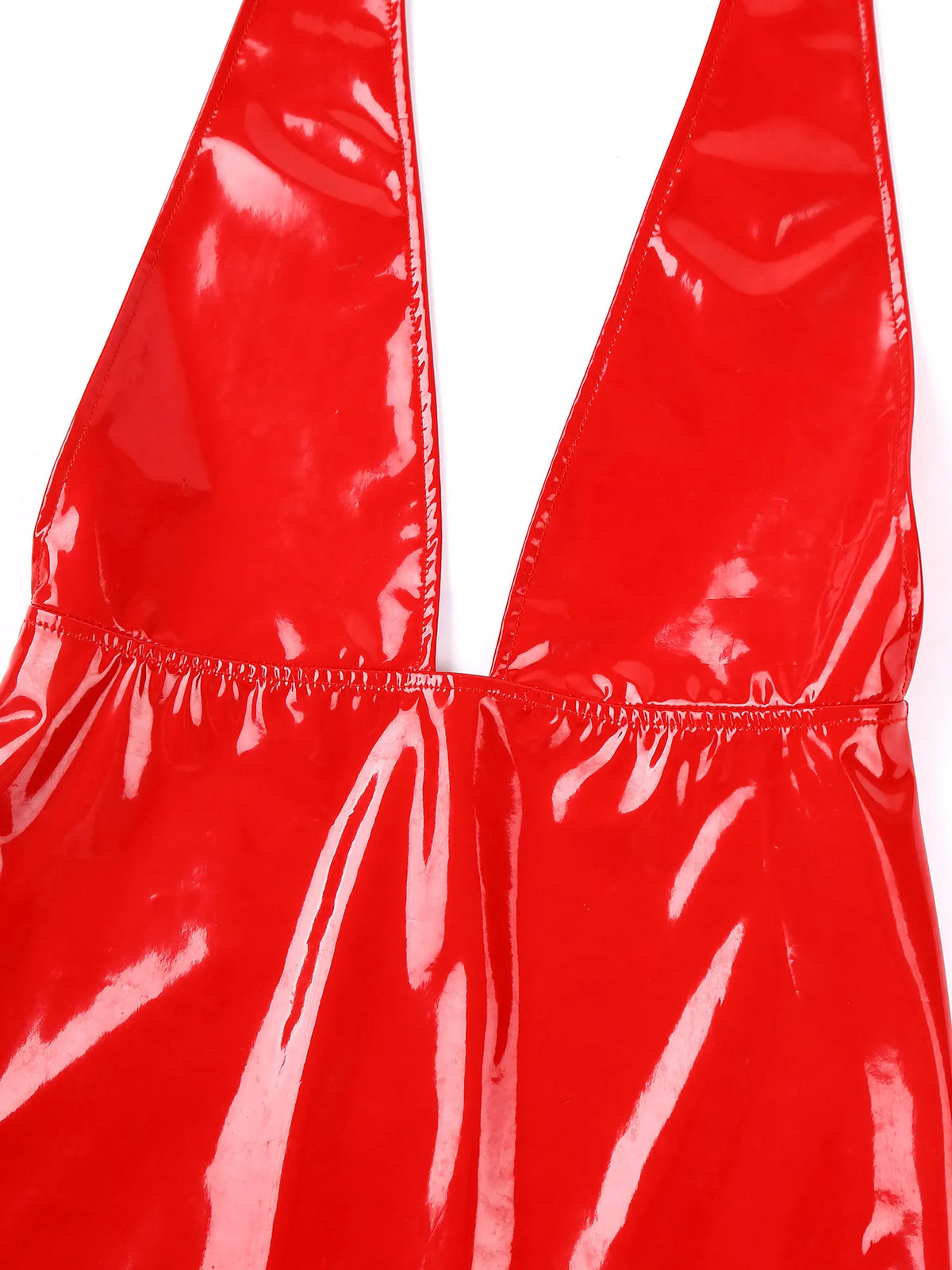 Womens Glossy Bodycon Dress
