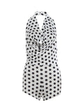 Polka dot romper