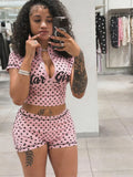 Polka party - Two peice set